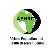African Population and Health Research Center logo with green Africa outline